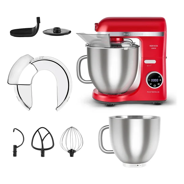 Karaca Mastermaid Chef Ultra D 2000 W Starlight 7 Lt Hamur Yoğurma Makinesi - Görsel 8