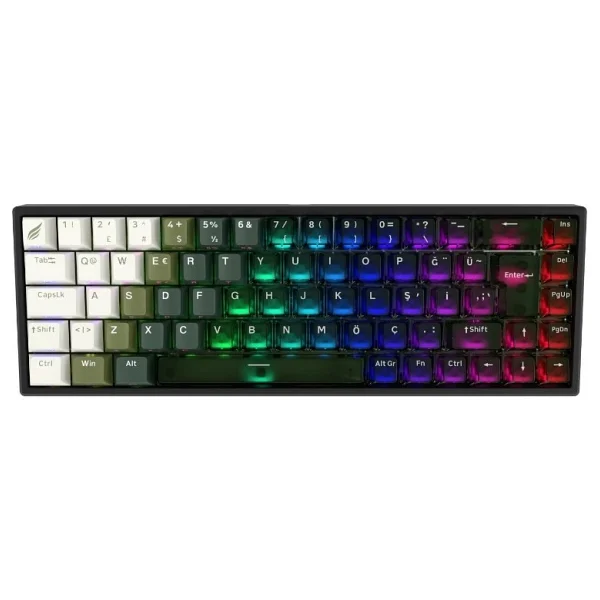 Hawk Hk550 RGB %65 Tkl Manyetik Switch Kablolu Mekanik Oyuncu Klavyesi - Görsel 5