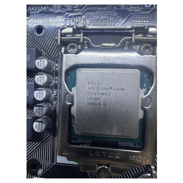 Asus H81m-D R2.0 Intel H81 Soket 1150 DDR3 1600mhz Vga Anakart+I7 4790 CPU+Fan Refrubıshed - Görsel 2