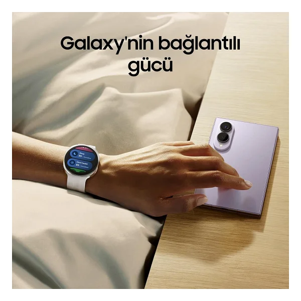 Samsung Galaxy Watch 9 44mm Gümüş Akıllı Saat - Görsel 9
