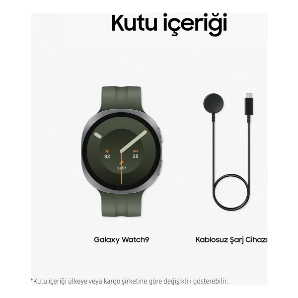 Samsung Galaxy Watch 9 44mm Gümüş Akıllı Saat - Görsel 10