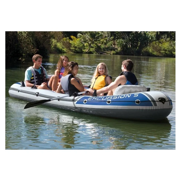 Intex Excursion 5 68325 366x168x43 Cm 5 Kişilik Şişme Bot Seti - Görsel 3