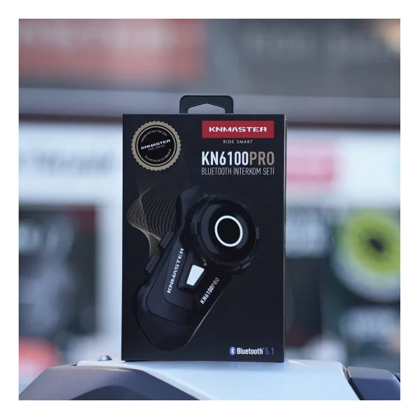 Knmaster Kn6100 Pro Bluetooth Intercom - Görsel 3