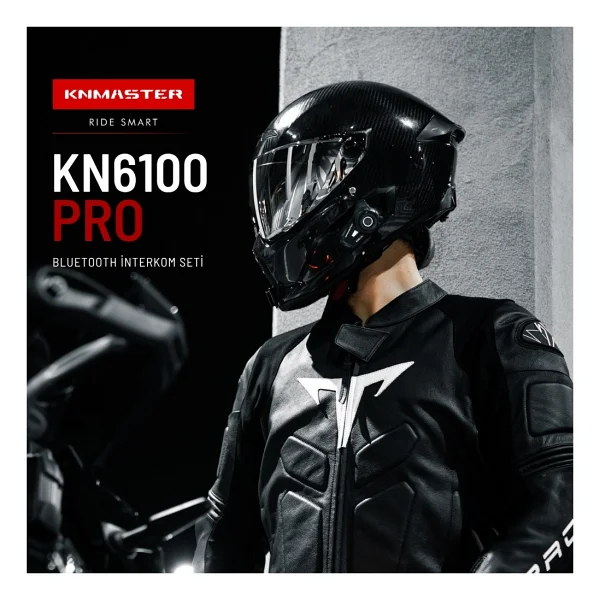 Knmaster Kn6100 Pro Bluetooth Intercom - Görsel 5