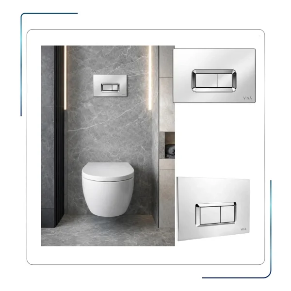 Vitra 740-0680+436462yp Mekanik Dönüşüm Seti (2013 Yıl Sonrası) - Parlak Krom - Görsel 9