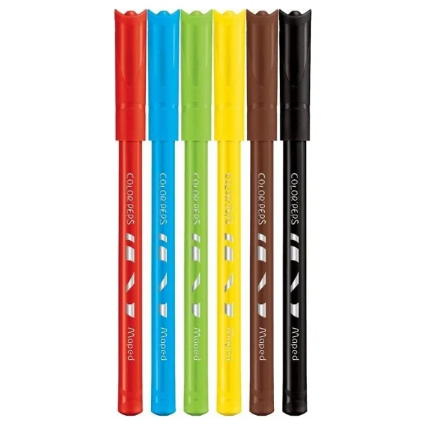 Maped Color Peps Ocean 6'lı Keçeli Kalem Seti - Görsel 3