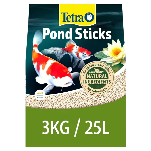 Tetra Pond Sticks 25 Lt Balık Yemi - Görsel 4