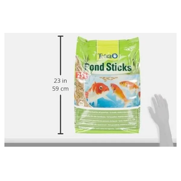 Tetra Pond Sticks 25 Lt Balık Yemi - Görsel 2