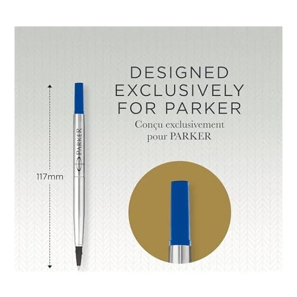 Parker F Uç Roller Kalem Yedeği - Görsel 3