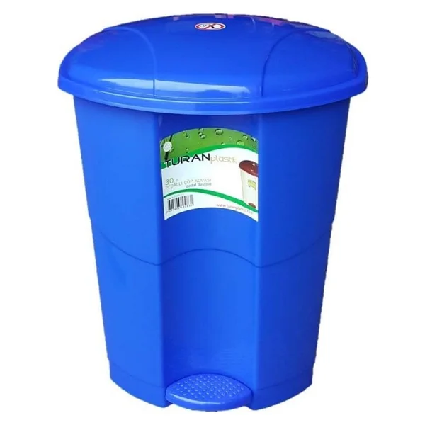 Smartware Pedallı Çöp Kovası 30 Lt Antrasit Gri - Çok Renkli - Genel - Görsel 5