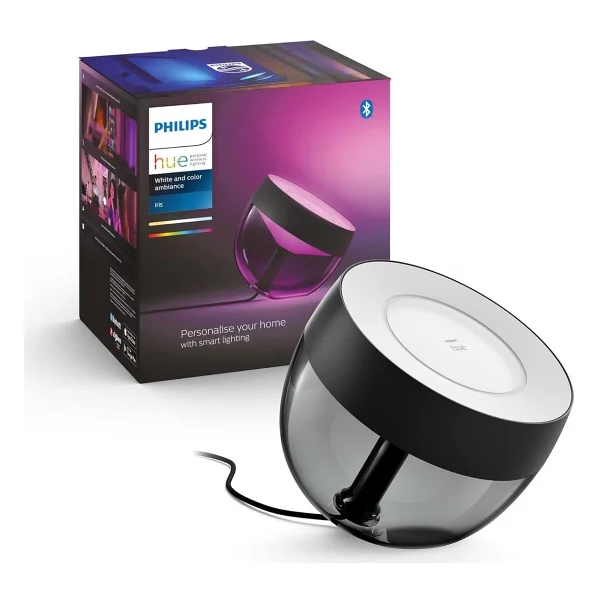 Philips Hue Iris Siyah Akıllı LED Masa Lambası - 1 - Çok Renkli - Görsel 5