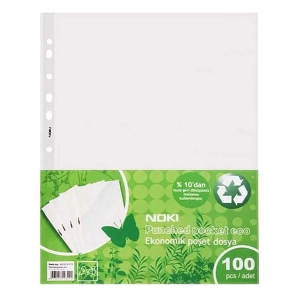 Noki Poşet Dosya Eco 500'lü Paket - Görsel 2
