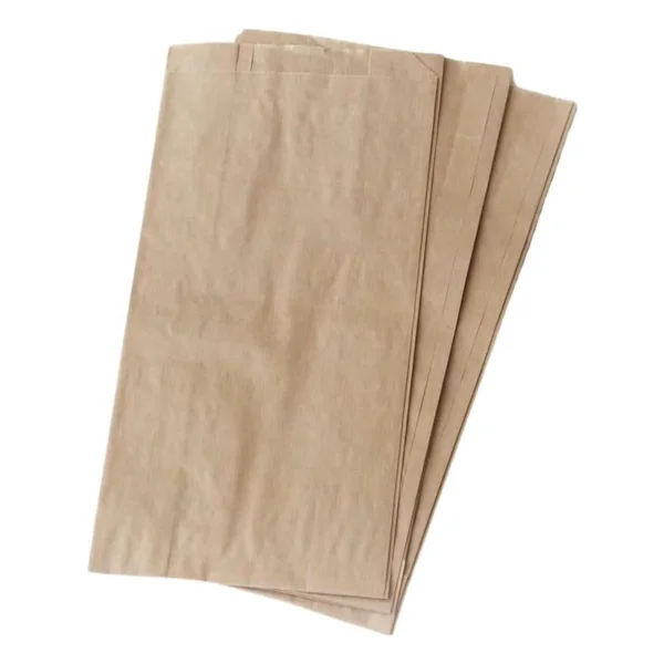 Gizpak Şamua Kraft Kese Kağıdı Çizgili 500gr 15x28x8 100 Adet - Görsel 3