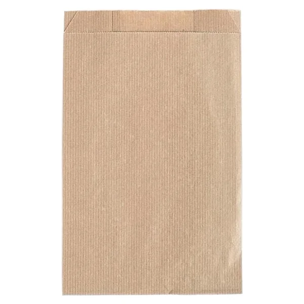 Gizpak Şamua Kraft Kese Kağıdı Çizgili 125gr 12x20x6cm 100 Adet - Görsel 3