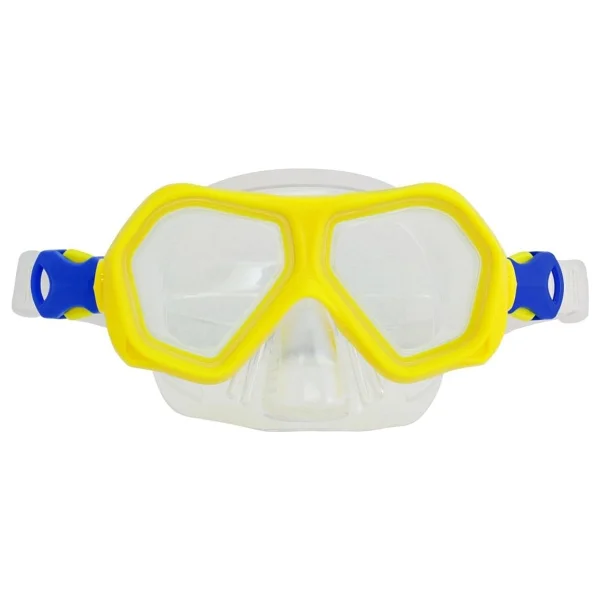 Speedo Dual Lenses Çocuk Sarı Şnorkel Seti - Görsel 2