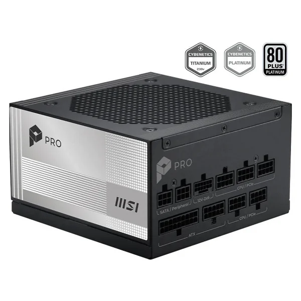 Msı Pro A1000pl Iıı Pcıe5 Gen5.1 1000 W Power Supply - Görsel 2