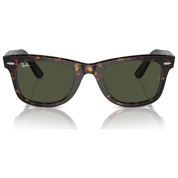 Ray-Ban Wayfarer 2140 902 Tortoise-Green Güneş Gözlüğü - Görsel 3