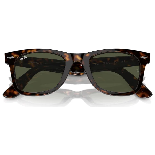 Ray-Ban Wayfarer 2140 902 Tortoise-Green Güneş Gözlüğü - Görsel 4