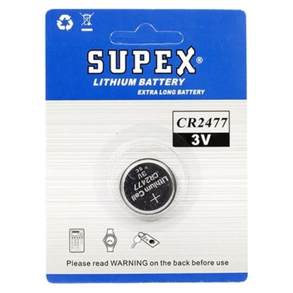 Supex Cr2477 3v Lityum Pil Tekli - Görsel 5