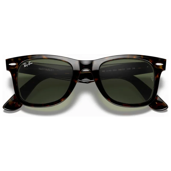 Ray-Ban Wayfarer 2140 902 Tortoise-Green Güneş Gözlüğü - Görsel 8