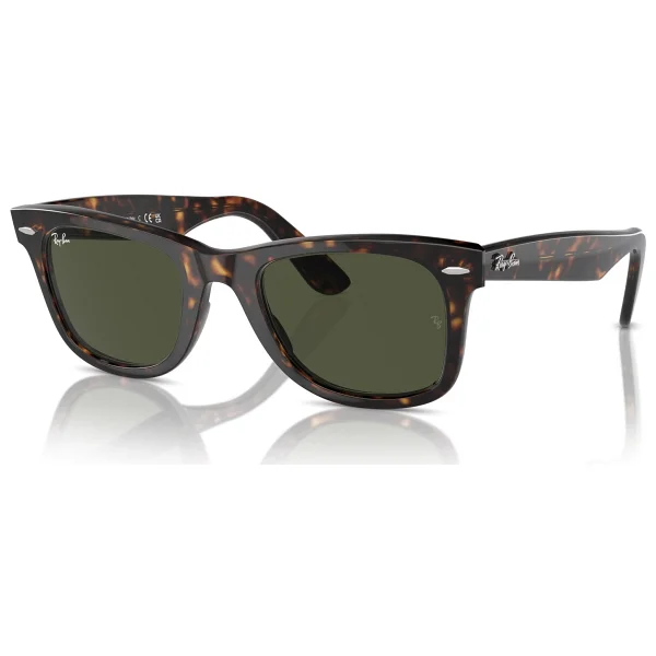 Ray-Ban Wayfarer 2140 902 Tortoise-Green Güneş Gözlüğü - Görsel 9