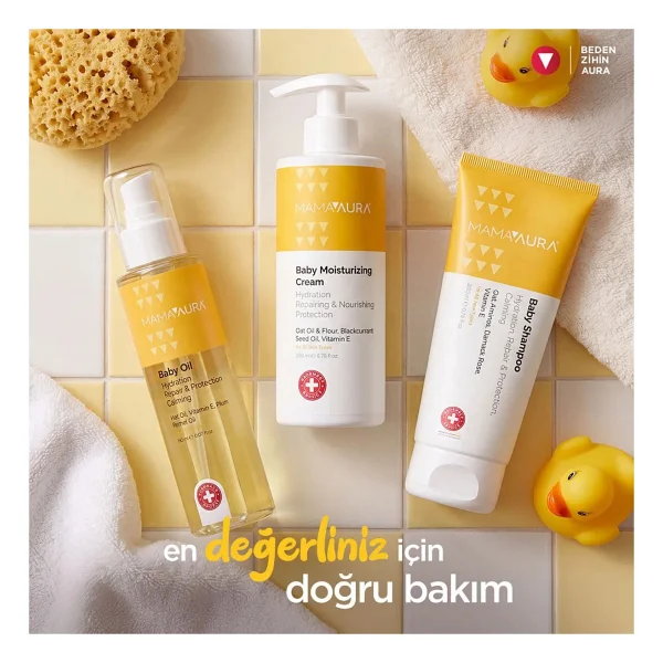 Mamaaura Bebek Nemlendirici Krem 200 Ml - Görsel 8