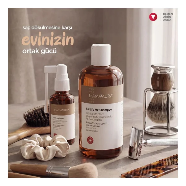 Mamaaura Fortify Me Saç Dökülmesine Karşı Set - Görsel 3