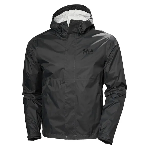 Helly Hansen Loke 2.0 Hha.63396-990 Kapüşonlu Siyah Erkek Yağmurluk - Görsel 6