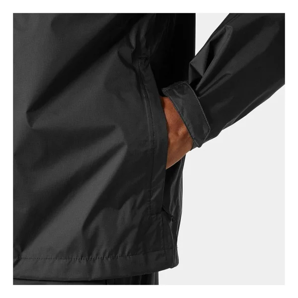 Helly Hansen Loke 2.0 Hha.63396-990 Kapüşonlu Siyah Erkek Yağmurluk - Görsel 10