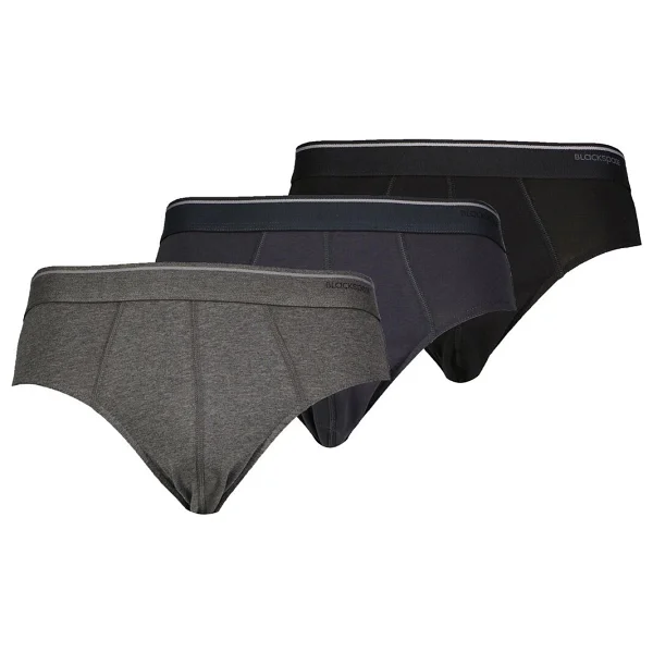 Blackspade Erkek Slip 3lü Paket Tender Cotton 9672 - Siyah - Görsel 10