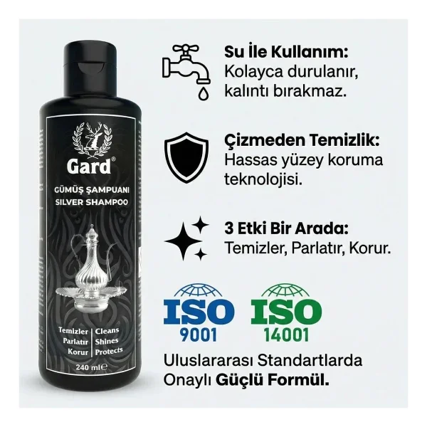 Gard Gümüş Şampuanı 240 Ml - Görsel 3