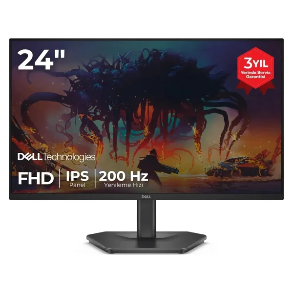 Dell Se2425hg 23.8" 1 Ms Full HD Ips 200 Hz Oyuncu Monitörü - Görsel 2