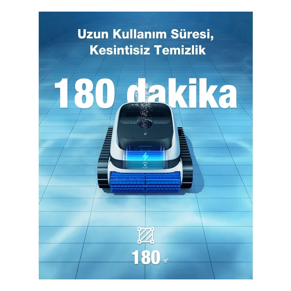 Ecovacs Ultramarine P1 Kablosuz Havuz Temizleme Robotu - Görsel 5