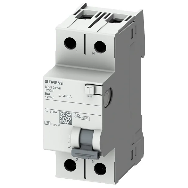 Siemens 5sv5314-6 2x40 A 230 V 30 Ma A Tipi Kaçak Akım Rölesi - Görsel 3