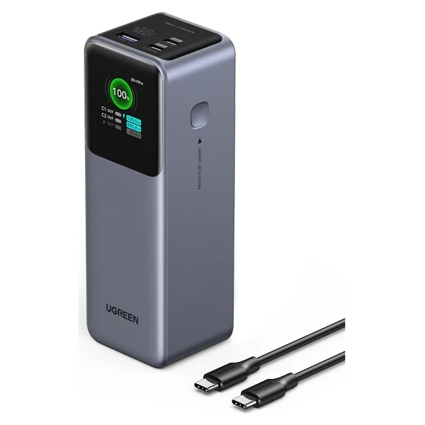 Ugreen Nexode 35525b 250000 mAh Hızlı Şarj Powerbank - Görsel 2