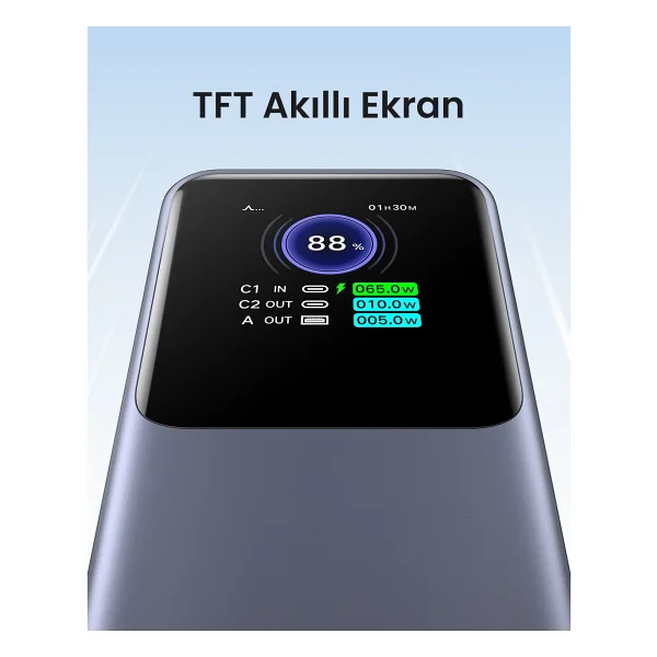 Ugreen Nexode 35525b 250000 mAh Hızlı Şarj Powerbank - Görsel 5
