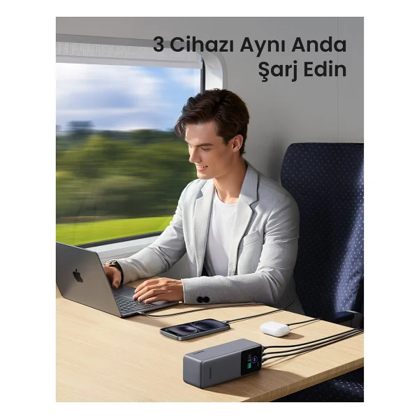 Ugreen Nexode 35525b 250000 mAh Hızlı Şarj Powerbank - Görsel 6
