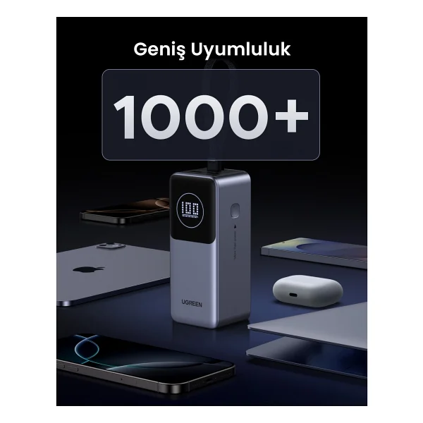 Ugreen Nexode 55365b 20000 mAh Hızlı Şarj Powerbank - Görsel 10