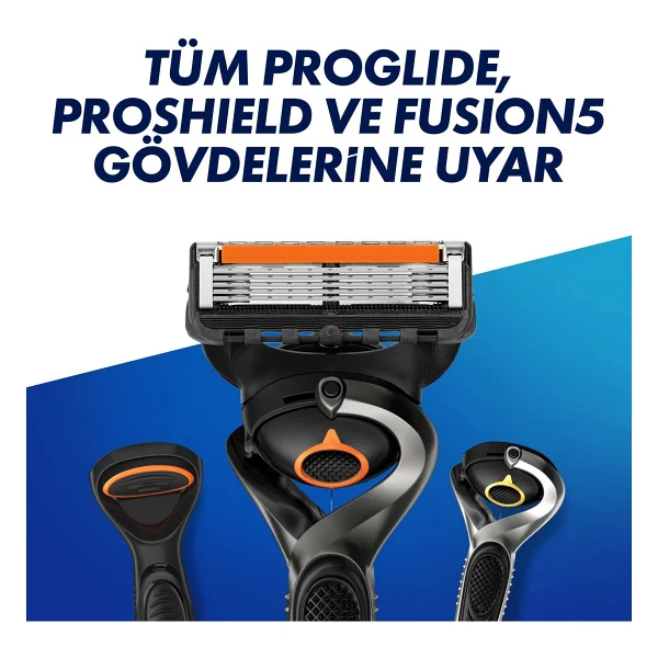Gillette Fusion 5 Proglide 4'lü Yedek Tıraş Bıçağı - Görsel 6