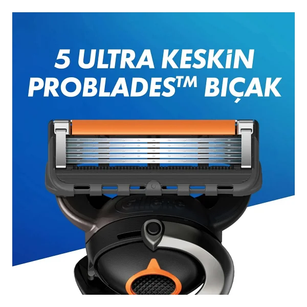 Gillette Fusion 5 Proglide Flexball 2 Başlıklı Tıraş Bıçağı - Görsel 4