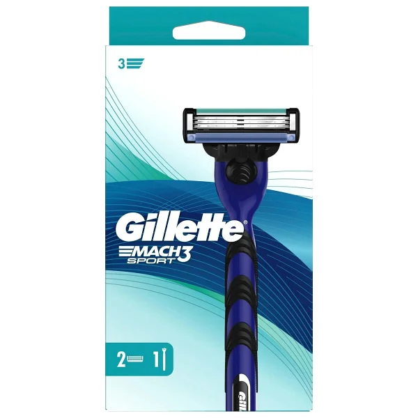 Gillette Mach3 Start Tıraş Makinesi + Yedek Tıraş Bıçağı Ergonomik Tasarım İle Hassas Tıraş Deneyimi - Görsel 2