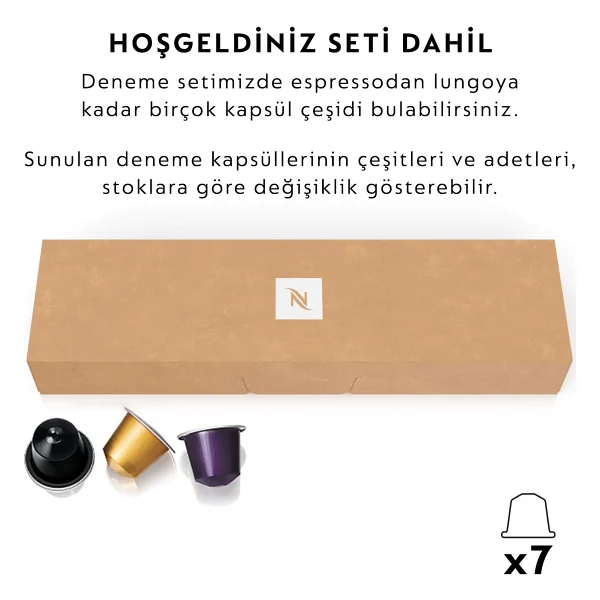 Nespresso F541 Gran Lattissima Siyah Kapsül Kahve Makinesi - Görsel 7