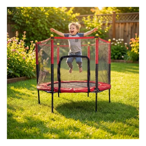 Fileli 140 Cm Büyük Boy Trambolin - Görsel 6