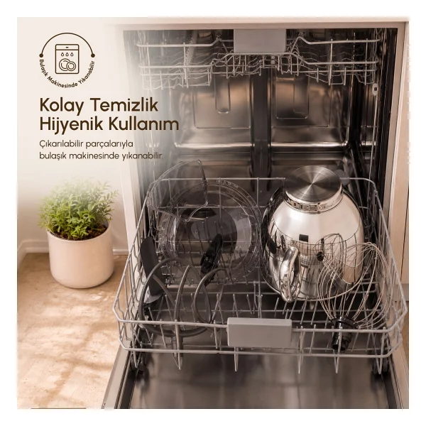 Karaca Mastermaid Chef Ultra D 2000 W 7 Lt Hamur Yoğurma Makinesi - Görsel 7