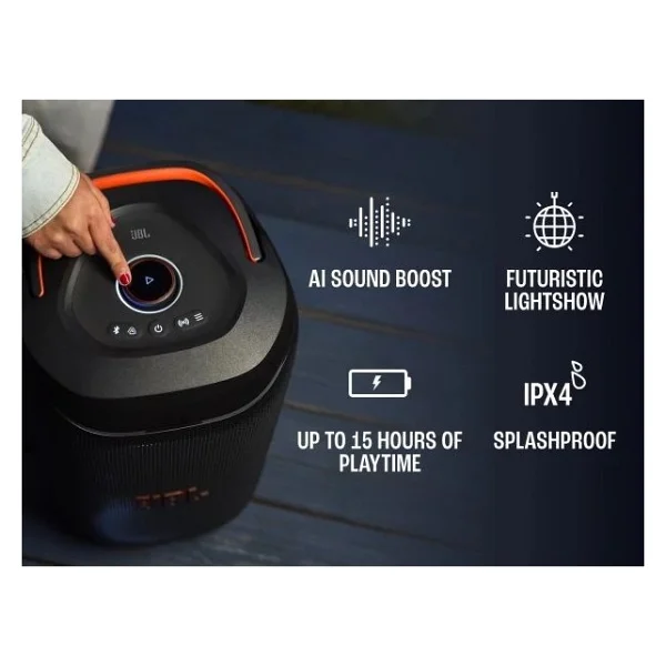 JBL PartyBox 130 Bluetooth Hoparlör - Görsel 8