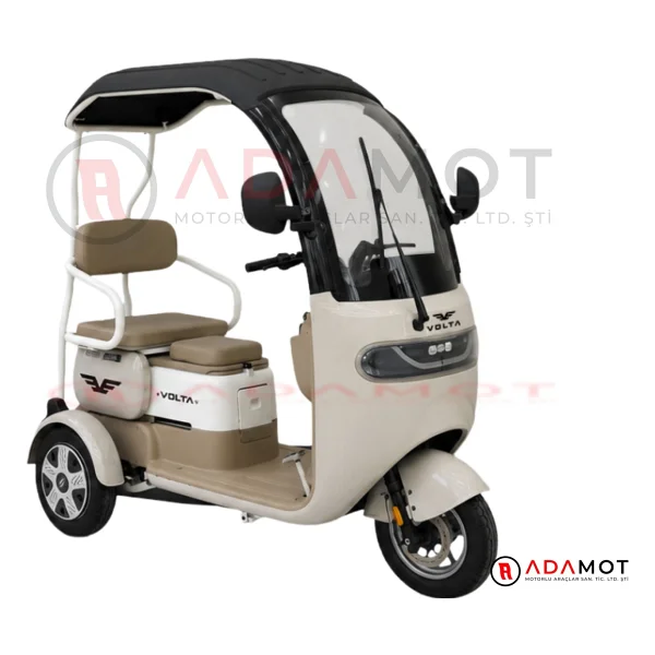 Volta Vm2 1000 W 3 Tekerlekli Elektrikli Motosiklet - Görsel 6