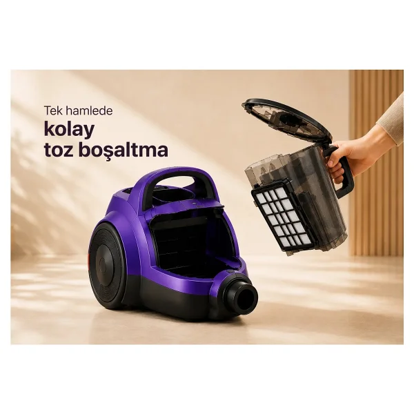 Grundig Vcc 7870 A 750 W Toz Torbasız Süpürge - Görsel 6