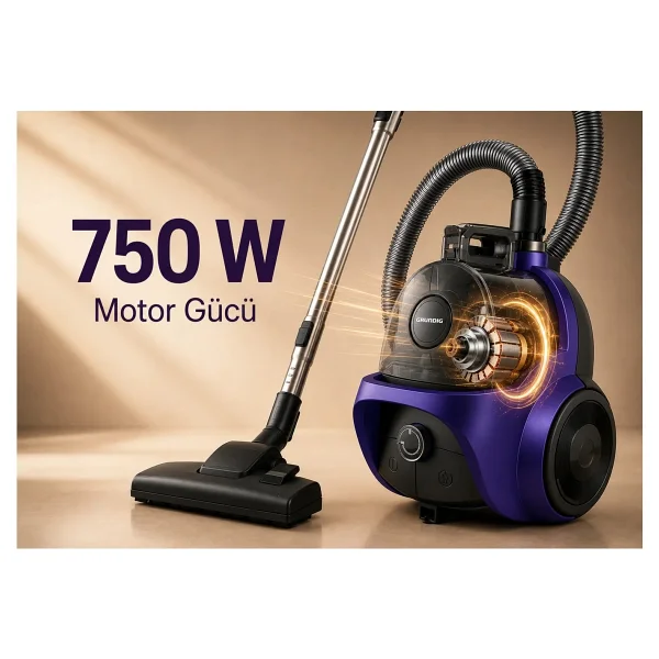 Grundig Vcc 7870 A 750 W Toz Torbasız Süpürge - Görsel 7