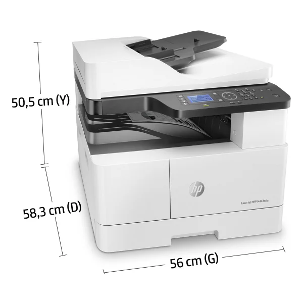 Hp Laserjet M443nda 8af72a Tarayıcı + Fotokopi Mono Çok Fonksiyonlu Lazer Yazıcı - Görsel 10