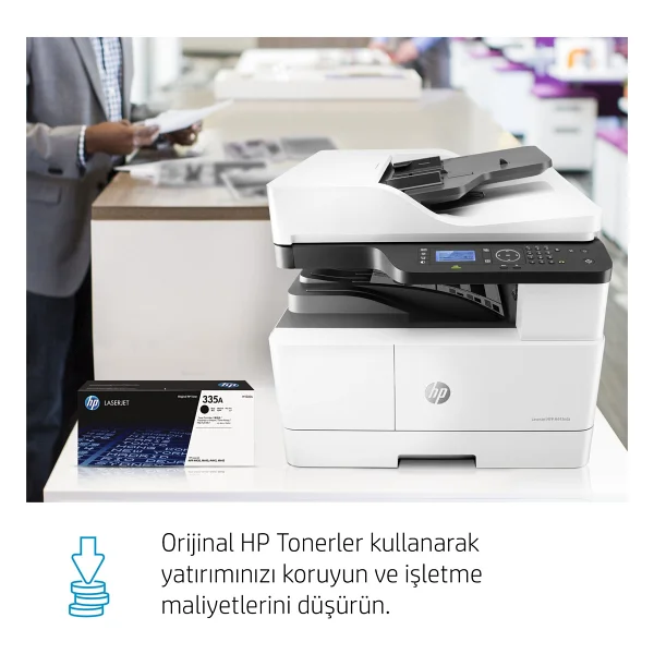 Hp Laserjet M443nda 8af72a Tarayıcı + Fotokopi Mono Çok Fonksiyonlu Lazer Yazıcı - Görsel 6